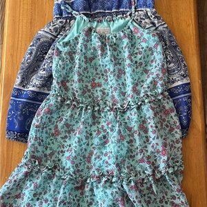 The Children's Place Blue and White Dress